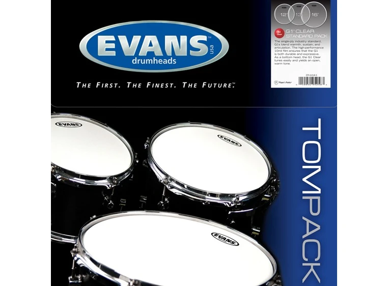Evans G1 clear tompack standard ETP-G1CLR-S 